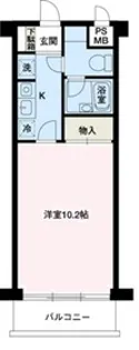エスエスハイツ市川【7階】の間取り