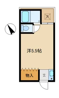 恵比寿セントラル【2階】の間取り