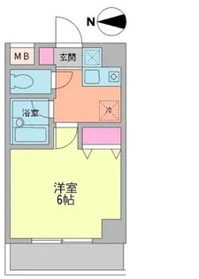 ロードハウス小杉【3階】の間取り