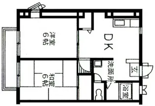 エクセルハイム【3階】の間取り