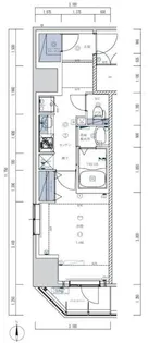 ライジングプレイス亀戸【4階】の間取り