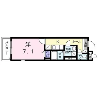 フィオーレ【3階】の間取り