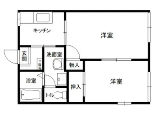 アクティハイツ2【2階】の間取り