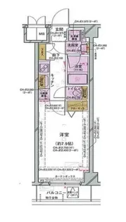 コンシェリア駒込EAST【4階】の間取り