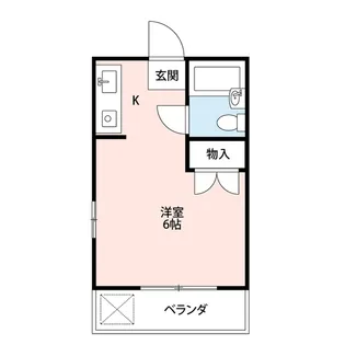 仁川ロイヤルハイツ【1階】の間取り