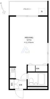 グランポート南青山【4階】の間取り