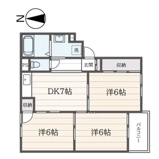 AZAMI【2階】の間取り