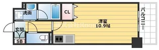 エスリード長堀タワー【2階】の間取り