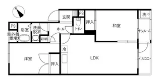 ジュエリア【2階】の間取り