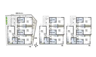 初期費用22万以下★SiestaVilla練馬高野台Terravene【2階】の間取り