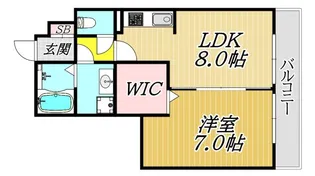 アップロード壱番館【1階】の間取り