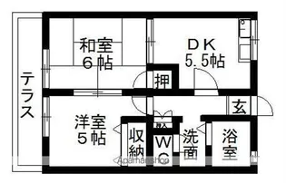 ヴィーナスI・II【1階】の間取り