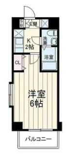 菱和パレス世田谷桜新町【4階】の間取り
