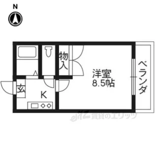 レオパレスSweetSeason【3階】の間取り