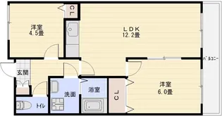 アメニティハイツ【2階】の間取り