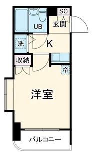 エメラルドコーポ【2階】の間取り