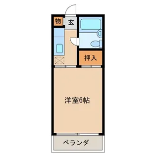 【都市ガス】ステラシアつくば【2階】の間取り