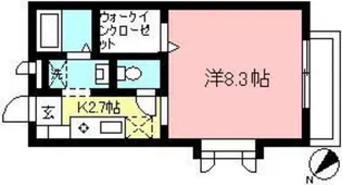 シュプリーム22【1階】の間取り