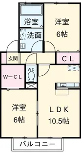 パストラーレ【1階】の間取り