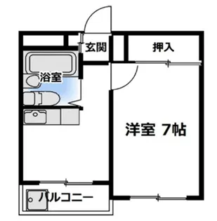 ジュリアハイツ【2階】の間取り