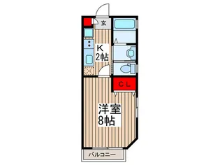 アヴェニュ-コ-トI【1階】の間取り