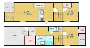 Ainola【1階】の間取り