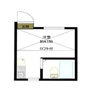 コスタデルソル【2階】の間取り