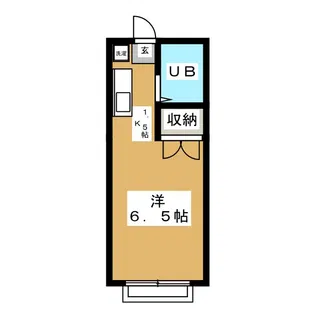 エステートピア白楽【1階】の間取り