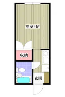 コーポラス梅原【2階】の間取り