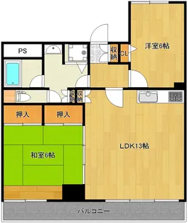 プレジデントビル【3階】の間取り