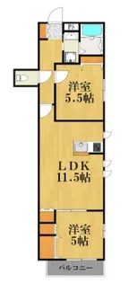 コージーコート【3階】の間取り