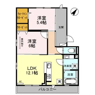 ルーチェ 305【3階】の間取り