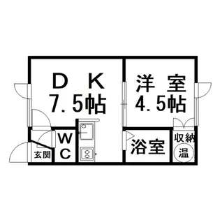 アーバンエコー【2階】の間取り