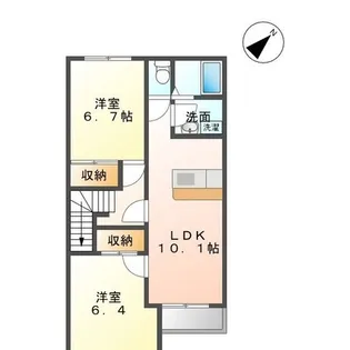 カンタービレ【2階】の間取り