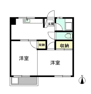 鹿島ビル【3階】の間取り
