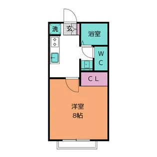 サン・friends下和田【1階】の間取り