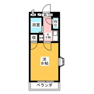 マルモハイツ【5階】の間取り