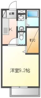 イル・ソーレ春日【1階】の間取り