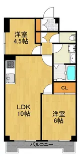 神奈川県横浜市港北区綱島東1【マンション】の間取り