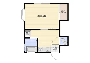 東京都杉並区高円寺南5【アパート】の間取り