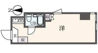久我山フラット【3階】の間取り
