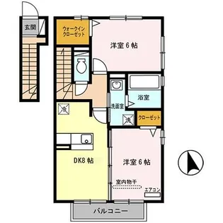 hills yonomori【2階】の間取り