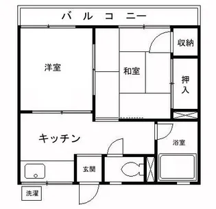 神奈川県横浜市緑区東本郷5【アパート】の間取り