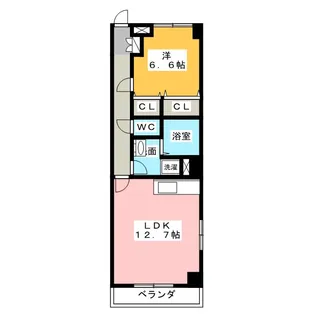 サンレジデンス広路【2階】の間取り