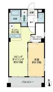 ボヌールピエス【3階】の間取り