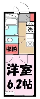 埼玉県さいたま市浦和区領家1【アパート】の間取り