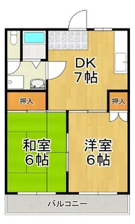 コーポアタラクシア【3階】の間取り