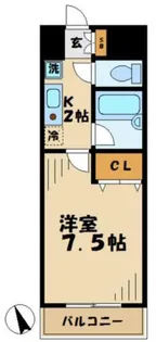 ルピナス1【3階】の間取り