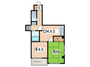 星野マンション【2階】の間取り