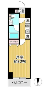 SHOKEN Residence横浜WEST【5階】の間取り